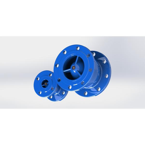 Soft Seal Non Slam Check Valve with Anti Water Hammer and Flange Connection for Reliable Flow Control