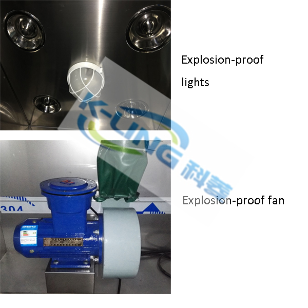 Подгонянная анти- статическая 2000M3/H душевая воздуха SUS 304