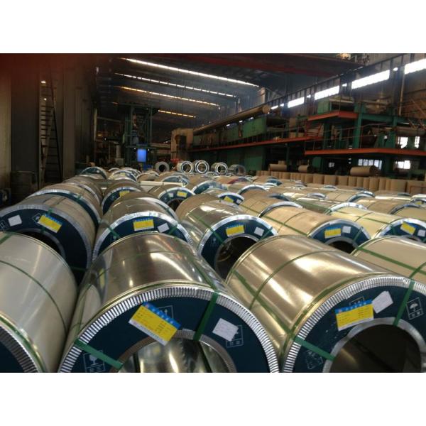 914mm width Thickness Pre - Painted Carbon Steel Coil With Normal spangle