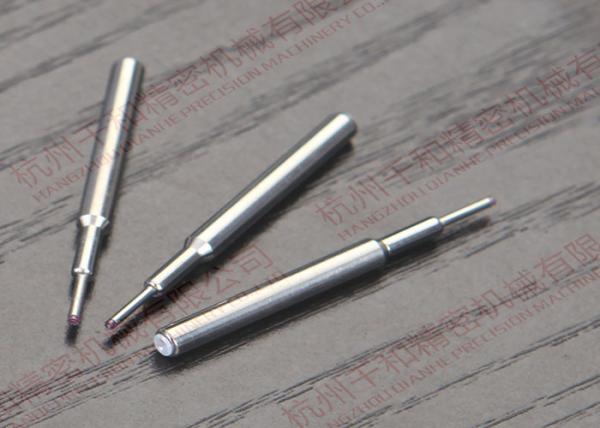 Stainless Steel Coil Winding Nozzle Ruby Tipped Scratch Proofing / Stiffness