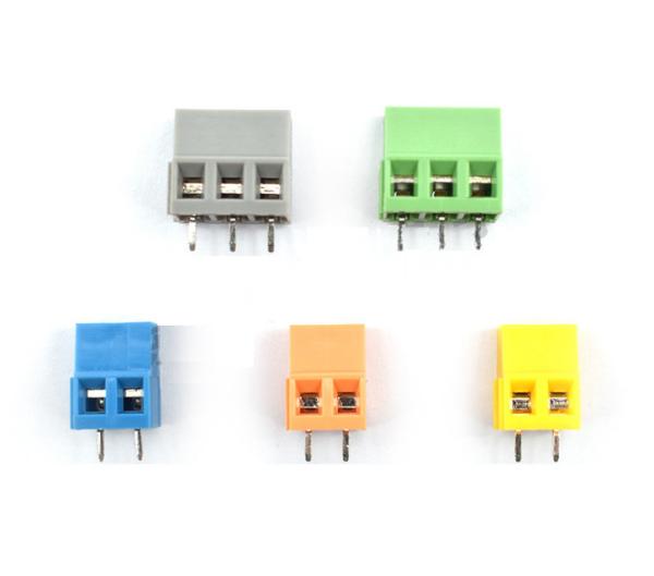 5.08mm Pitch PCB Mounted Screw Terminal Blocks 2P 3P Jointed