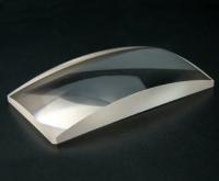 Lentille de verre cylindrique de haute précision en silice fusionnée Lentille cylindrique légère