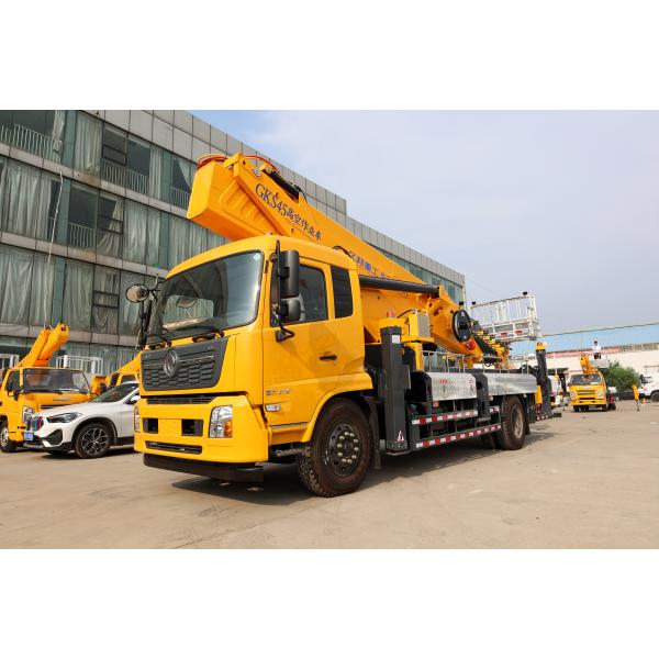GKS45 45m Dongfeng AERIAL LIFT автовышка кран-манипулятор на базе грузового автомобиля