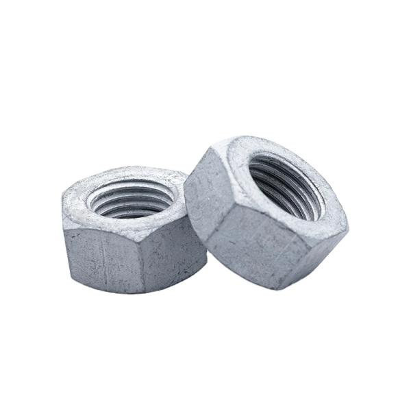 OEM CNC Hardware Parts Carbon Steel Fasteners Hex Nuts with Stamping Process