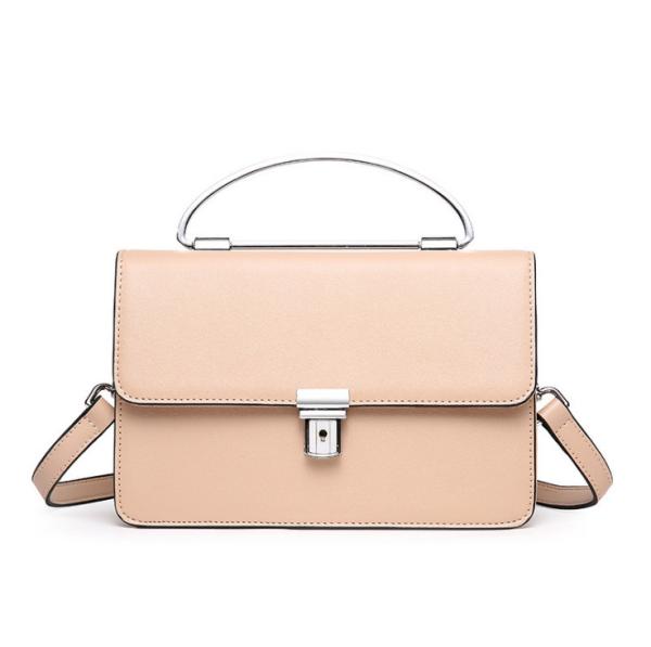 Cowhide Lady Bag Real Leather Handbags Flap Newest Cross-body Bags with Lock