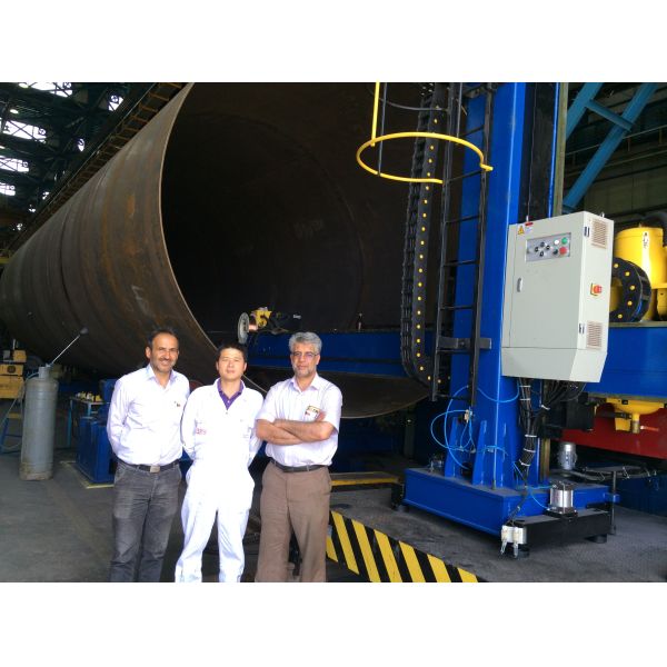 Flange Plate Width 200-500 Mm Welding Speed 0.15 To 1 Meter Per Minute Multi Wire Gantry SAW Machine For Steel Structure Welding Operations