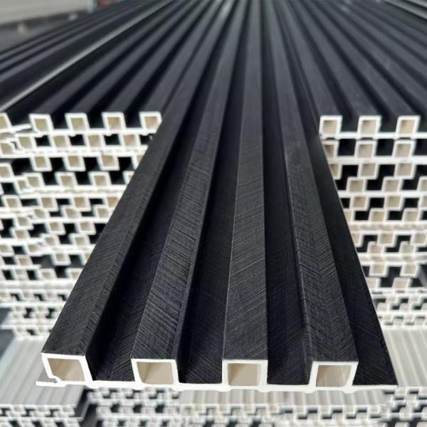 Wholesale Price Modern Design WPC Wall Board Anti-Static Interior Wood Slat Wall Panel for Indoor Waterproof WPC Wall Cladding