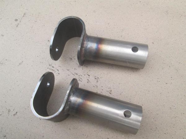 Welded Metal Stamping Parts Auto Industry Painting Black Surface 16-400 Tonnage