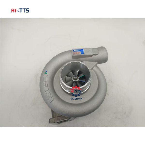Excavator Engine Turbocharger DB58 DB58TIS HX35 HX35W 65.09100-7080 65.09100-7080A 3539678 DX225 DH220-5 DH200-7 8 inlet blades 12 outlet blades