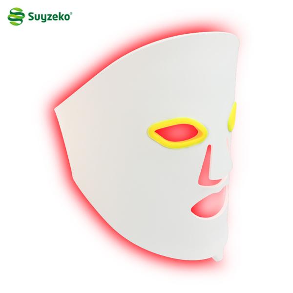 3D Silicone LED Face Mask Light Photon Therapy Skin Rejuvenation Beauty Device