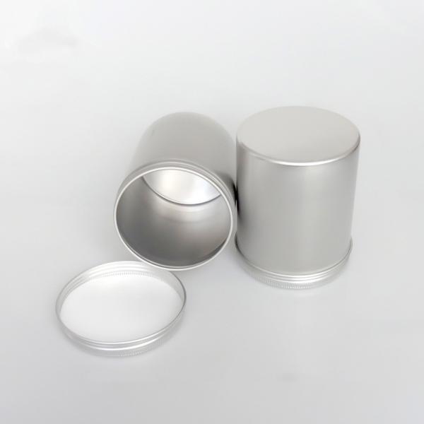 Silver Sealing Packaging 500g Tea Aluminum Food Cans BPA Free