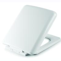 White Plastic Soft Close Toilet Seat Cover For Indian Commode