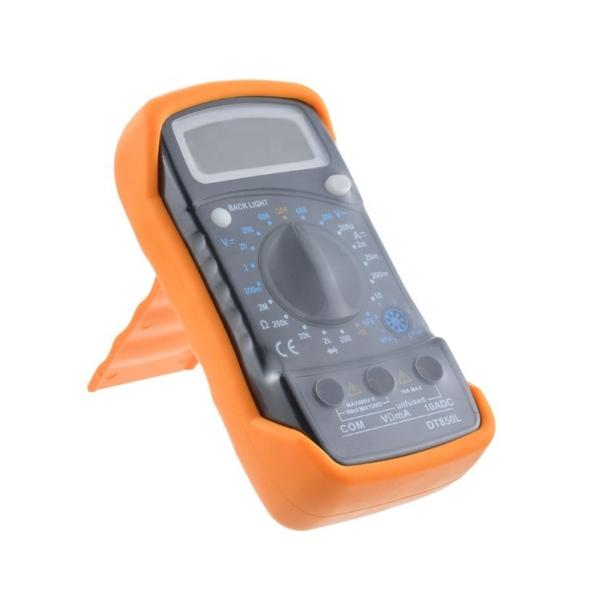 Durable Digital Voltmeter Ammeter Ohmmeter Multimeter Volt AC DC Tester Meter