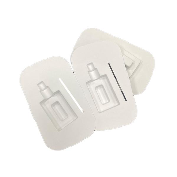 Single Perfume Molded Fiber Packaging Wet Press Thermoformed Pulp Packaging
