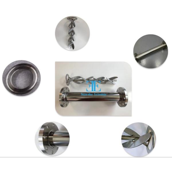 Mezclador estático industrial de cuchilla de mezcla fija para equipos de mezcla de tuberías