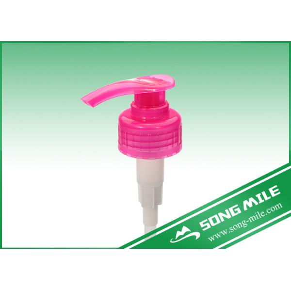 28/410,33/410 New Fucsia Ribbed Closure Shampoo Lotion Pump