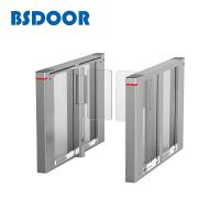 Puerta del torniquete de la velocidad del motor servo del banco con el lector de tarjetas del RFID
