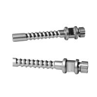 peças de aço inoxidável do CNC do sem-fim da precisão de 0.01mm