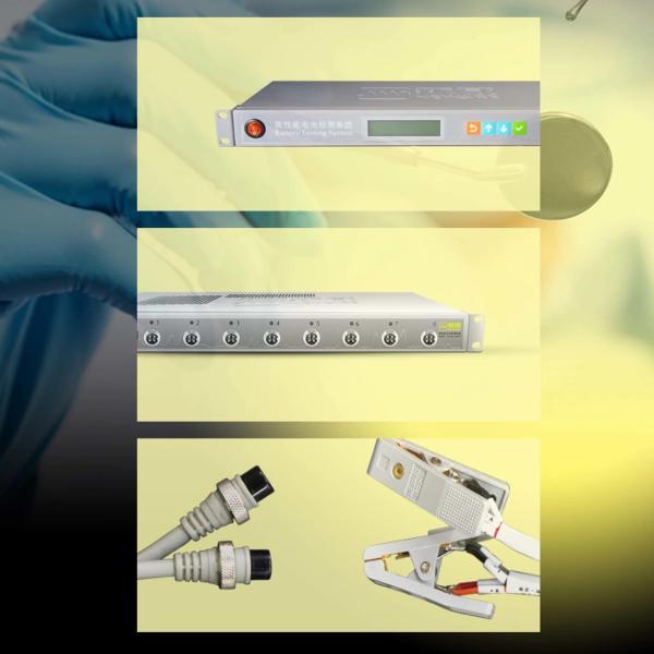 TCP/IP Protocol CR1220 CR1620 Coin Cell Battery Tester