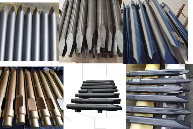 Okada Hydraulic Breaker Chisels ORV1000 ORV1300 ORV2500 ORV3000 ORV4000 ORV5000 Rock Hammer Tools