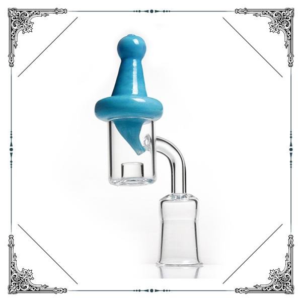 Core Reactor Quartz Banger Nail With Color Carb Cap 14mm 18mm Male Female For Dab Oil Rig