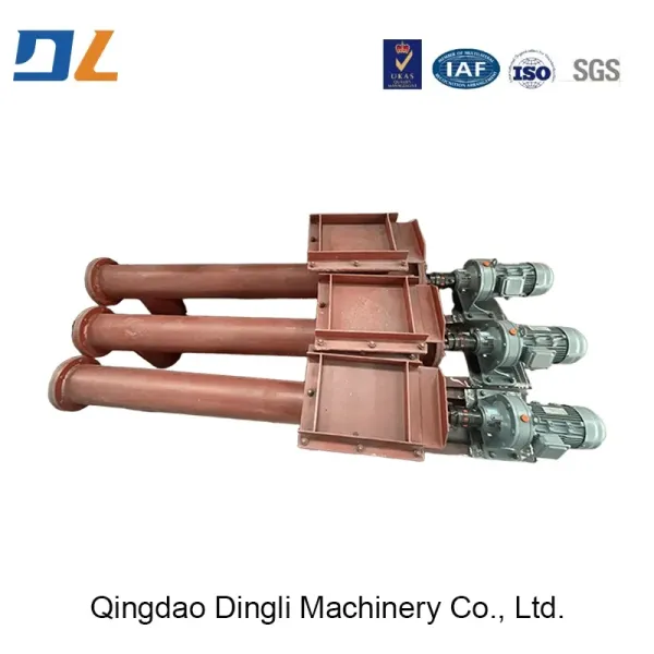 Industrial Screw Feeder with PLC Control VFD Adjustable Speed and 0.5% Metering Accuracy for Material Transport