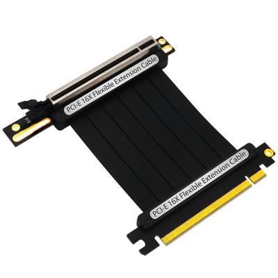 PCIe 3.0 X16 PCI Express 90 Degree GUP With 3.3v/12v Power LED (20cm)