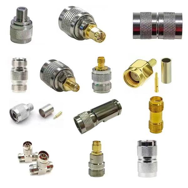 Microwave Antenna Connector VSWR 1.15 0.02f F Female To N Male N Female Adaptor