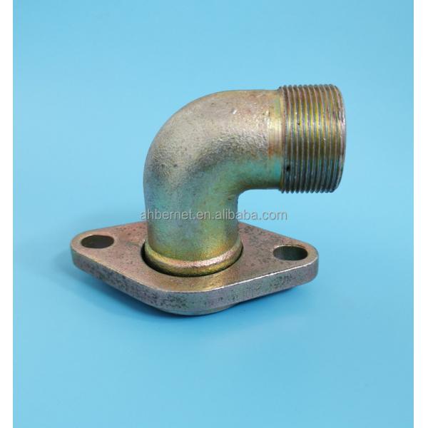 Bernet mobile fuel dispenser truck parts flow meter outlet 90 degree connector for fuel dispenser for sale philippine