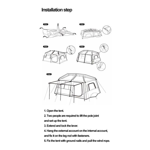 Новый настраиваемый отель пустынная палатка водонепроницаемая наружная надувная палатки для кемпинга водонепроницаемые палатки для вечеринок для кемпинга на улице