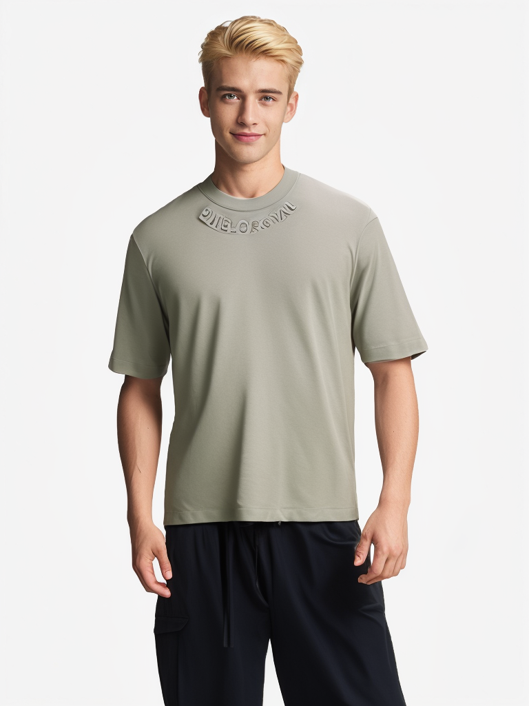 New Style Custom Printable logo Polyester Mesh Fabric Sweatshirt Oversized Men Tshirt