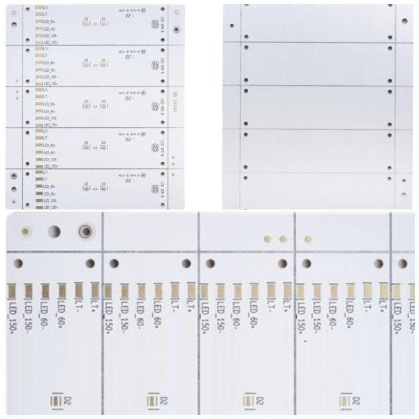 Экологически дружелюбная алюминиевая доска PCB 1.6mm однослойное