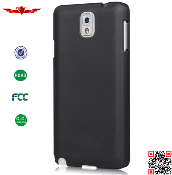 Wholesale 100% Qualify PC Cover Cases For Samsung Galaxy Note 3 Rubber Oil Processing