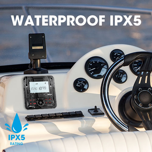 Waterproof Boat Audio Marine Stereo Digital Marine Grade Player FM AM Boat Car MP3 Player