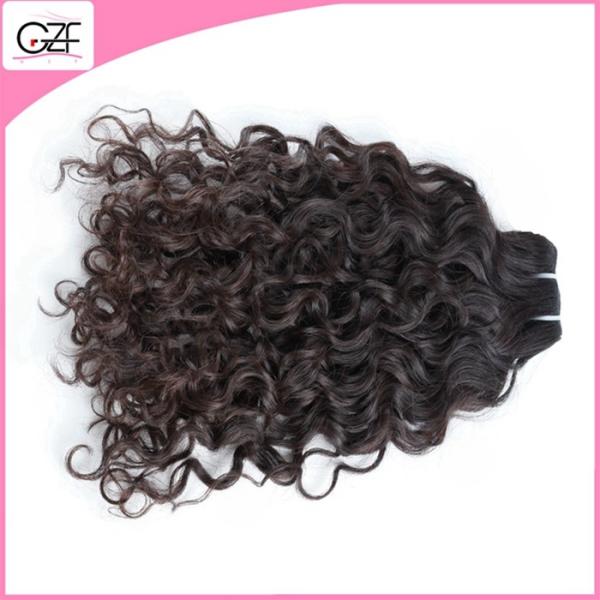 100% Virgin Black Color Curly Hair for Perfect Lady New Arrived Mongolian Curly Extension