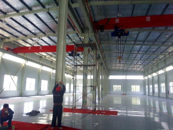 Oficina pre projetada da construção de aço para a produção elétrica do dispositivo