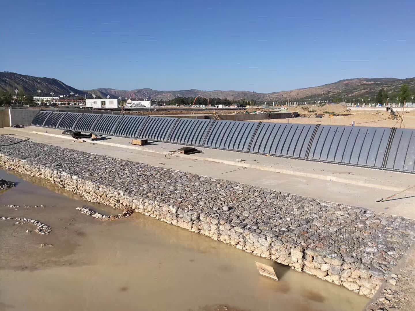 Машина Gabion провода Gi катушки SGS 80x100mm спиральная чистая