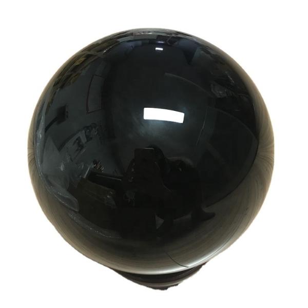 180mm Obsidian Ball Gemstone Sphere Carved Technique for Meditation Healing Divination Feng Shui