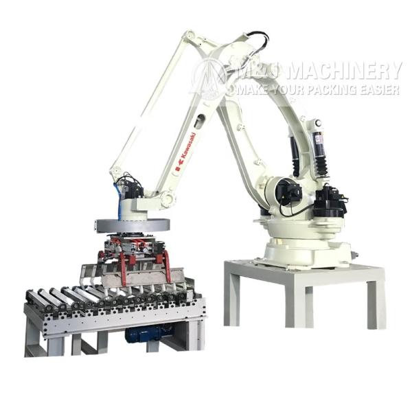 Contact us for Automatic Bags Palletizing Robot Pallet Stacking Robot