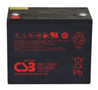 Batterie CSB GPL12800 12V 80Ah longue durée de vie sans entretien rechargeable VRLA CSB batterie au plomb acide pour UPS