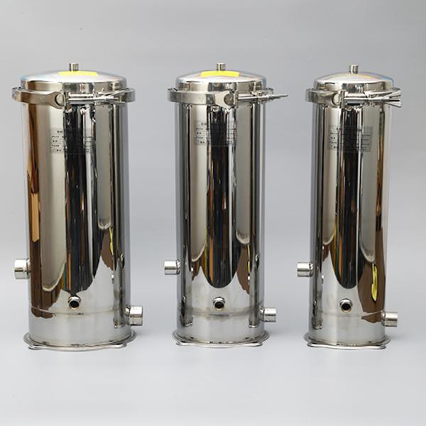 Stainless Steel Security Filter Bag Filter Housing Multi Cartridge Filter Housing