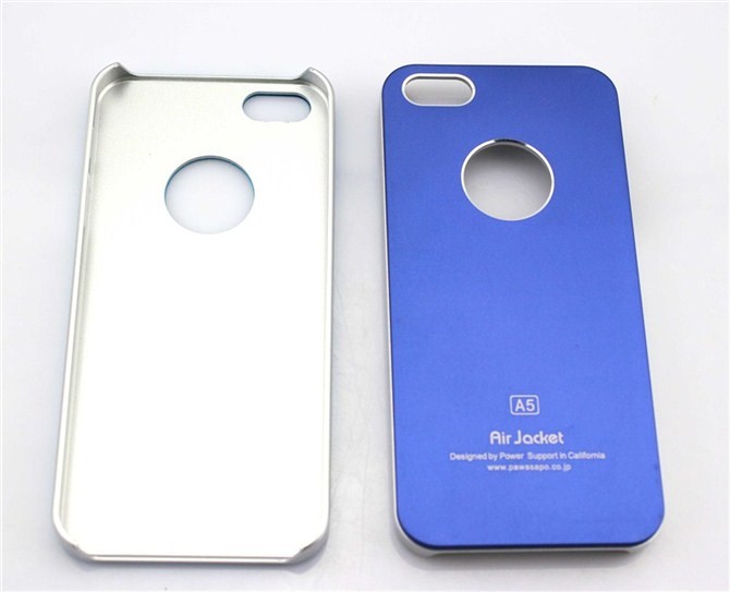 Metal Drawing PC Phone Case For Iphone5 With A Hole