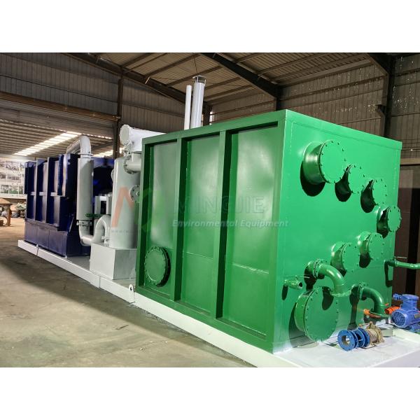 12 kW Mobile Skid Mounted Small Scale Pyrolysis Equipment for Environmental Solutions