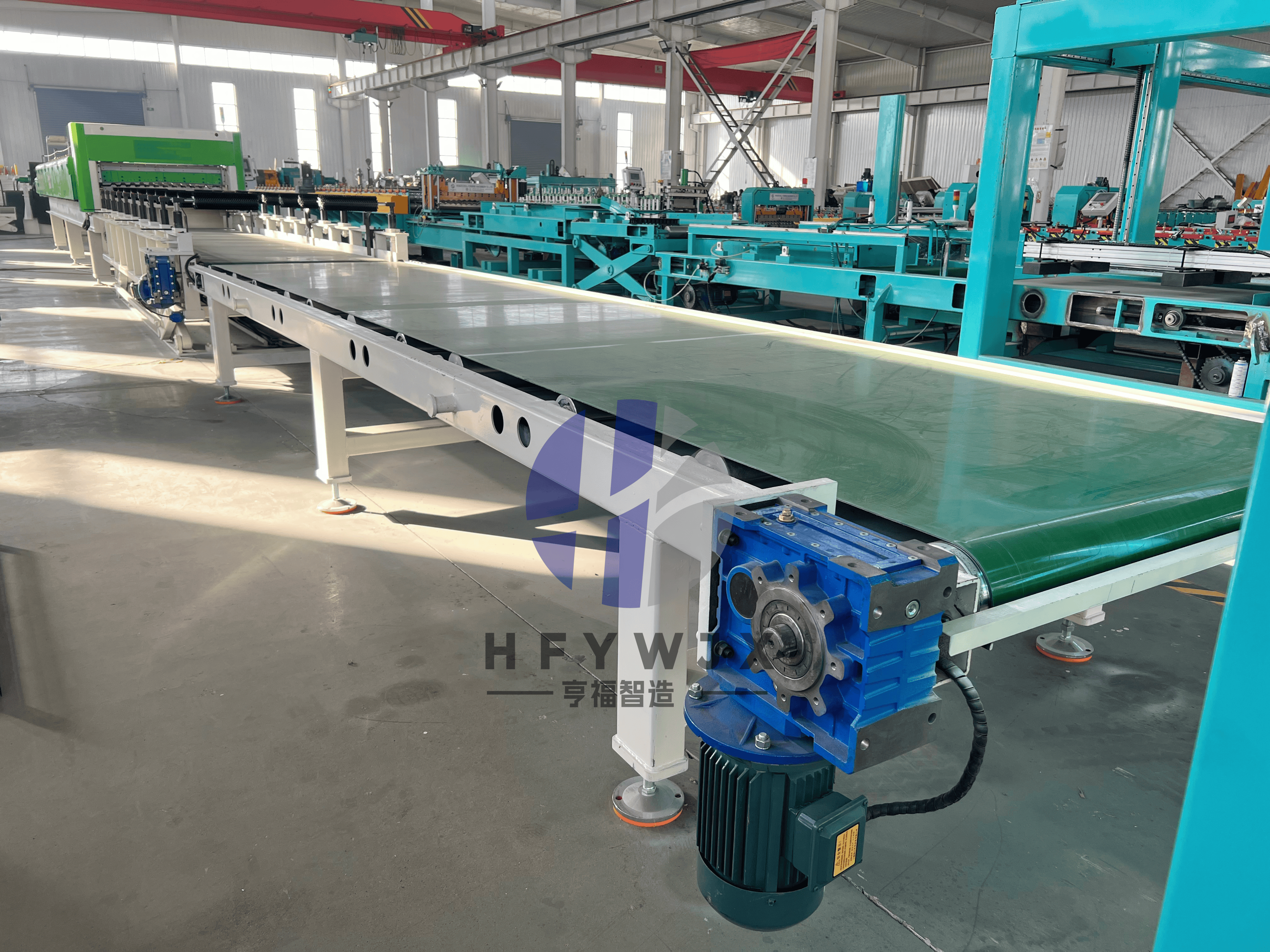 Automatic PLC Controlled C8 C21 Double Layer Roof Forming Machine 350H Steel Frame