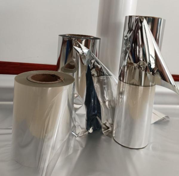 pet aluminized film vacuum aluminized cpp film matte film light aluminum double corona 12um