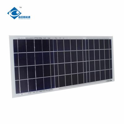 Carregador laminado de vidro solar de vidro customizável novo 6V dos painéis solares de painéis ZW-15W-6V da chegada 15W