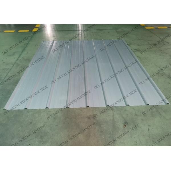 3P 1250mm Ppgi Metal Corrugated Roof Tile Making Machine 380v