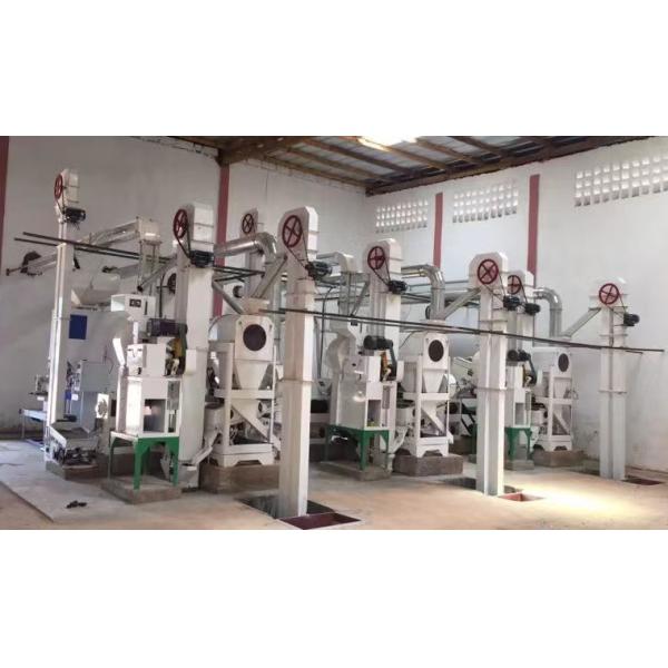 Complete Set Rice Milling Equipment 15tpd 20tpd 30tpd 50tpd 80tpd 100tpd Rice Milling Plant