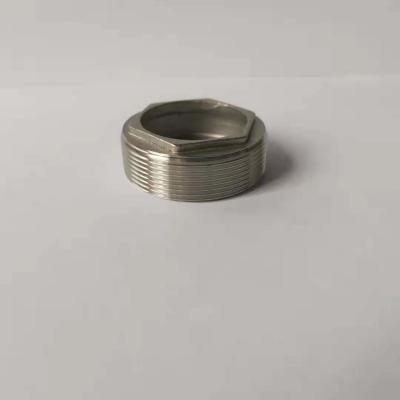 ISO9001 porca fazendo à máquina da flange do hexágono das peças do CNC da espessura 12mm