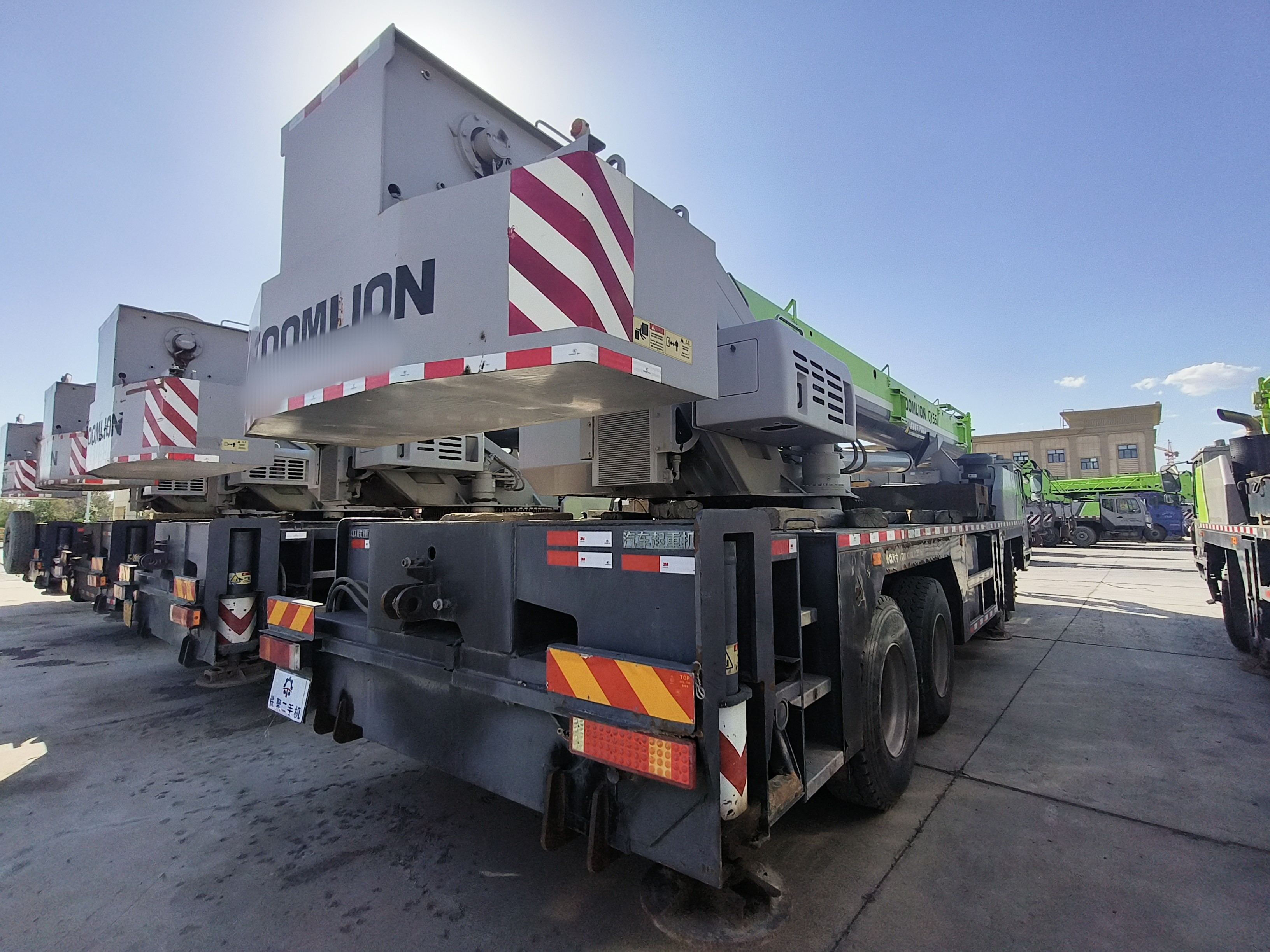 USED ZOOMLION 55 ton mobile crane truck good condition Lifting Equipment 
